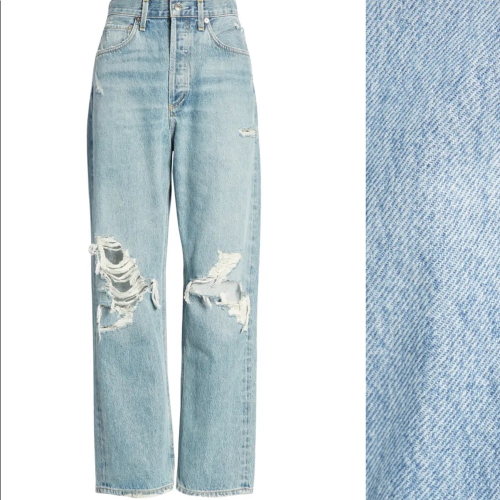 NWOT AGOLDE 90s Jean 25